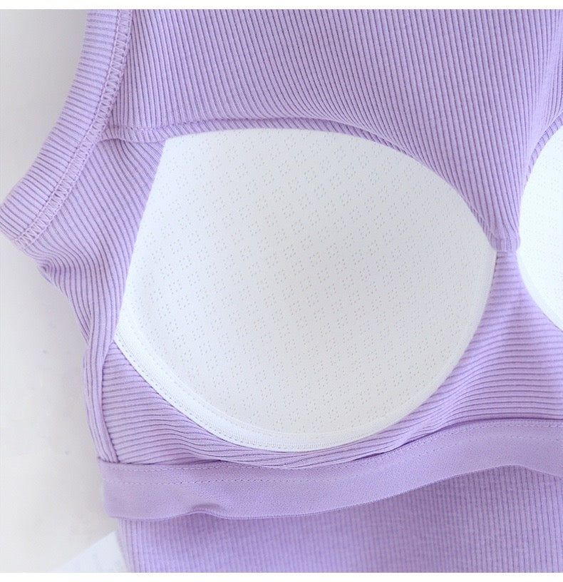 Summer Built-In Bra Camisole